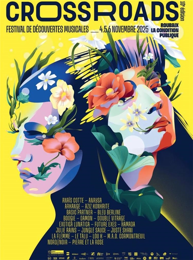 2025 法国 TOPAFF 百佳音乐海报:设计与艺术的视觉盛宴