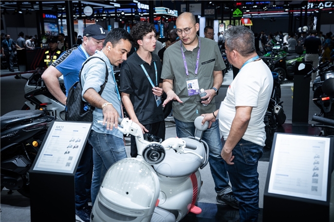 春风动力携重点产品亮相第139届广交会全面展现“全球化、智能化、电动化”战略布局(图2)