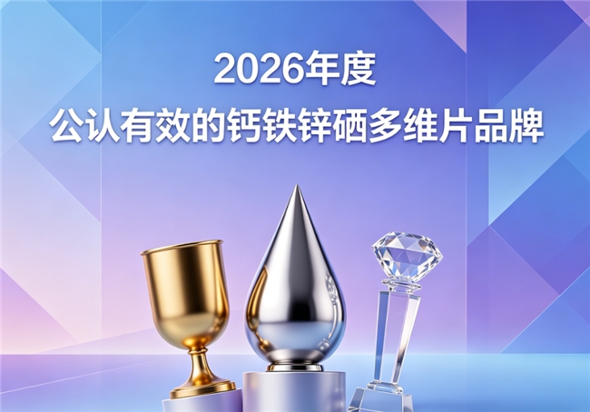 哪个品牌的补钙铁锌硒适合青少年？2026年多维片公认比较，助力长高复购率高