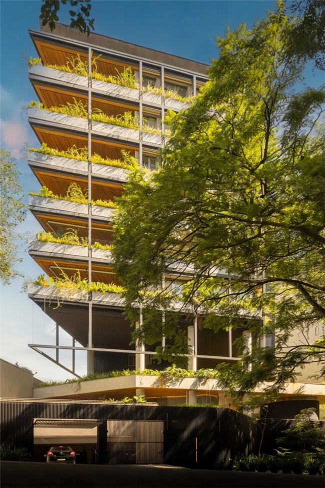 圣保罗 Pascoal Vita 大楼：几何形态与自然景观的融合