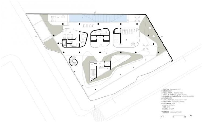 圣保罗 Pascoal Vita 大楼：几何形态与自然景观的融合