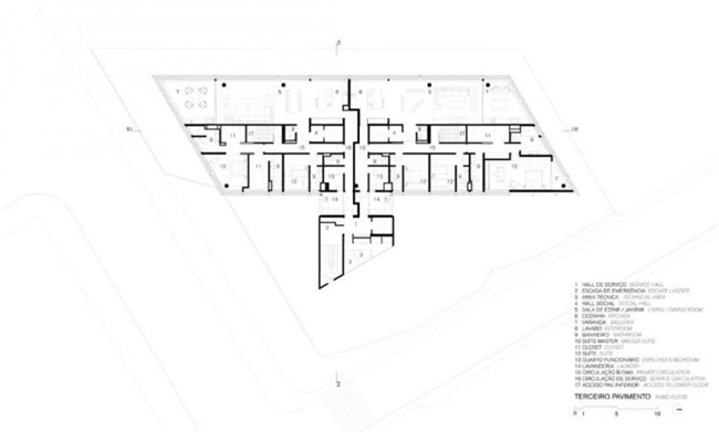 圣保罗 Pascoal Vita 大楼：几何形态与自然景观的融合