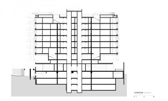 圣保罗 Pascoal Vita 大楼：几何形态与自然景观的融合