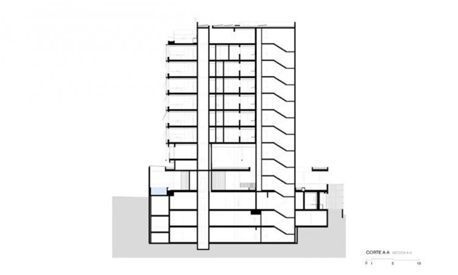 圣保罗 Pascoal Vita 大楼：几何形态与自然景观的融合
