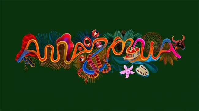 巴西亚马逊发布首个官方品牌标识，以水系脉络铸专属字形