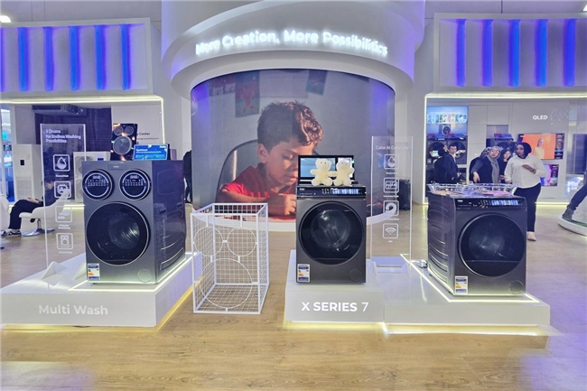 国内分区洗实现TOP1后，海尔三筒洗衣机又登陆埃及
