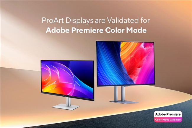 华硕宣布 ProArt 专业显示器与 Adobe 达成深度合作