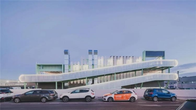 旧厂房逆袭！马德里这个汽车建筑把节能与颜值拉满