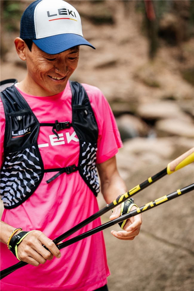 全球手杖品牌LEKI官宣四郎多吉为国际运动员，以冠军科技领跑越野装备