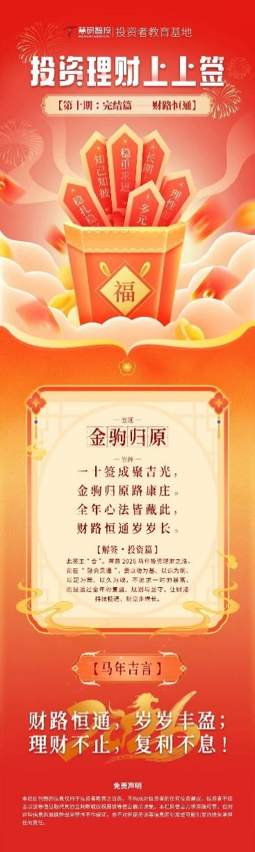 慧研智投“上上签”迎来完结篇：将理性之声融入传统签文化