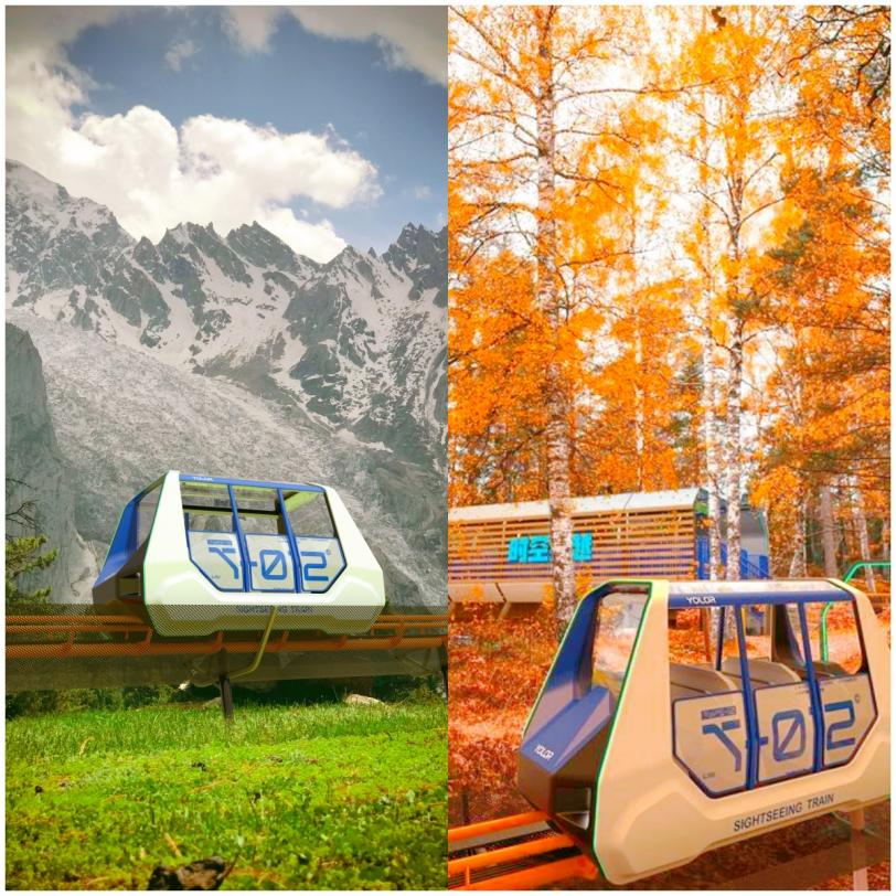 投资回本快、零破坏环境，YOLOR 上山轨道车成景区新选择