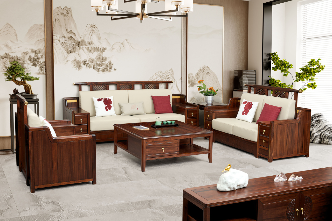 2026年南康实木家具品牌推荐：富龙皇冠0苯0甲醛环保实木家具性价比十足(图2)