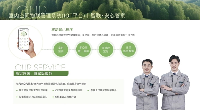 和风来，多项技术专利的高端智能健康空气管家