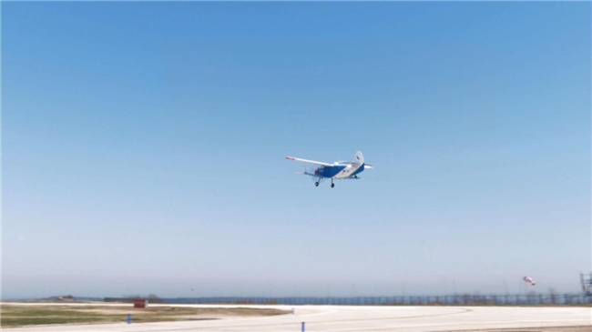 历史性突破！我国首条跨渤海大型无人机商业物流航线正式运营