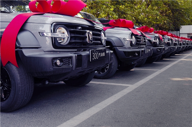 再度达成大规模采购合作 长城汽车与神州租车签署超万辆坦克300采购协议