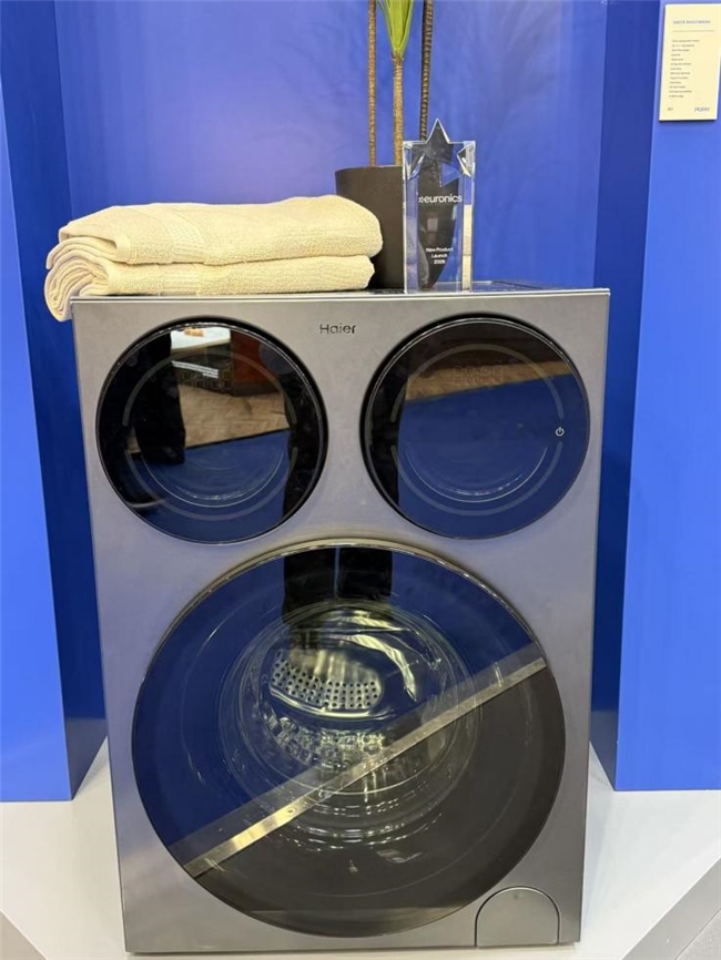 行业唯一！海尔三筒洗衣机在CIH展荣获“新产品发布奖”