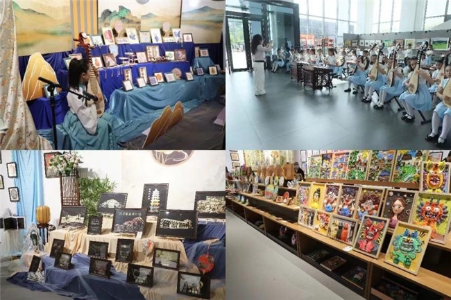 市实验小学艺术教育成果展开幕 童心绘梦点亮美育新篇