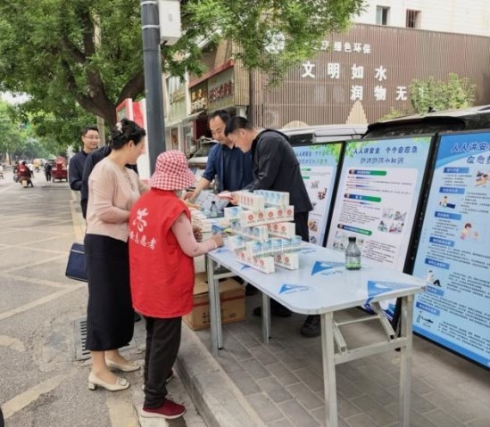 合阳县城关街道扎实开展“5·12”全国防灾减灾日系列宣传教育活动
