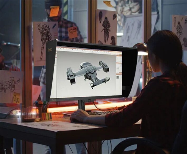 ��˶��������Pro 27 OLED SDIרҵ��ʾ�������� 12G-SDI ������ɫ�ȼ�