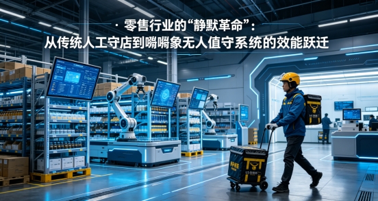 零售行业的“静默革命”：从传统人工守店到嘚嘚象无人值守系统的效能跃迁