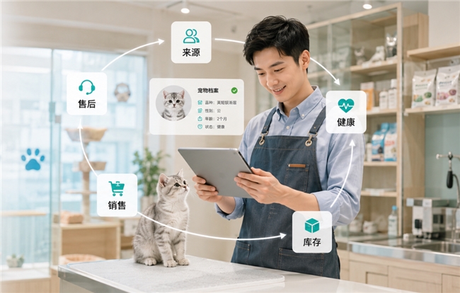 宠物活体销售如何管理？一套系统管好入店、销售与售后