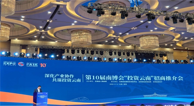 南德商业集团董事长牟兴弟出席中国南亚博览会