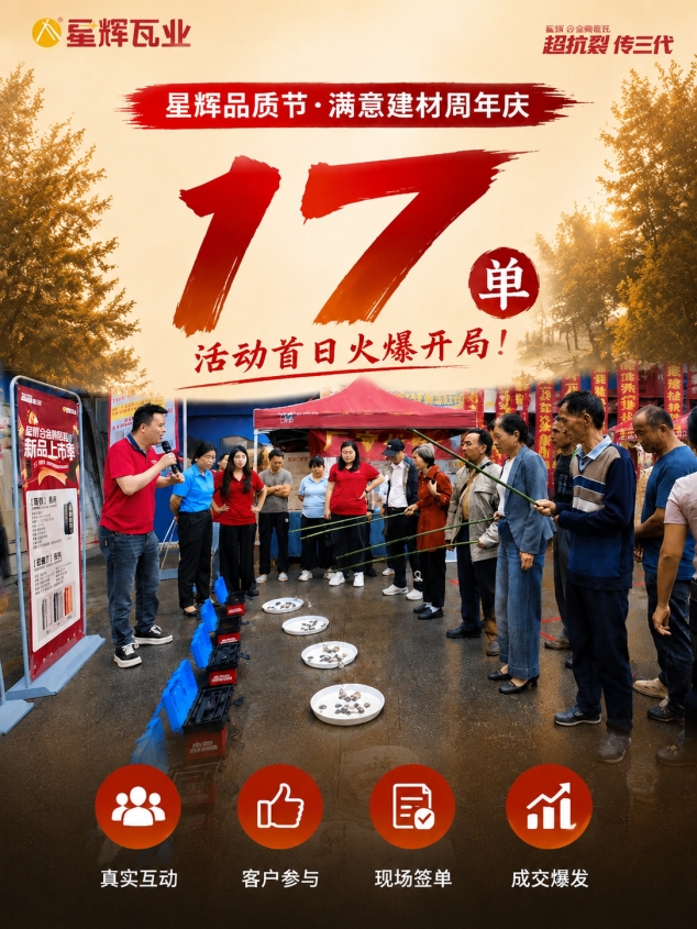 星辉品质节·桑植满意建材周年庆圆满收官！