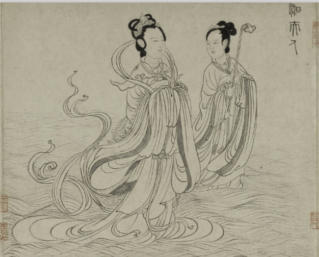 香草为饰，水墨为境：《湘夫人》诗意视觉设计的古今表达