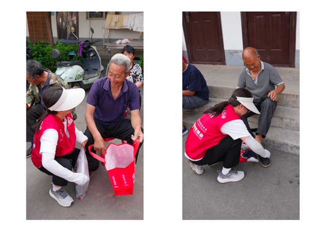 跨越端午与父亲节的暖心奔赴 足力健二度走进三家村关爱乡村老年群体
