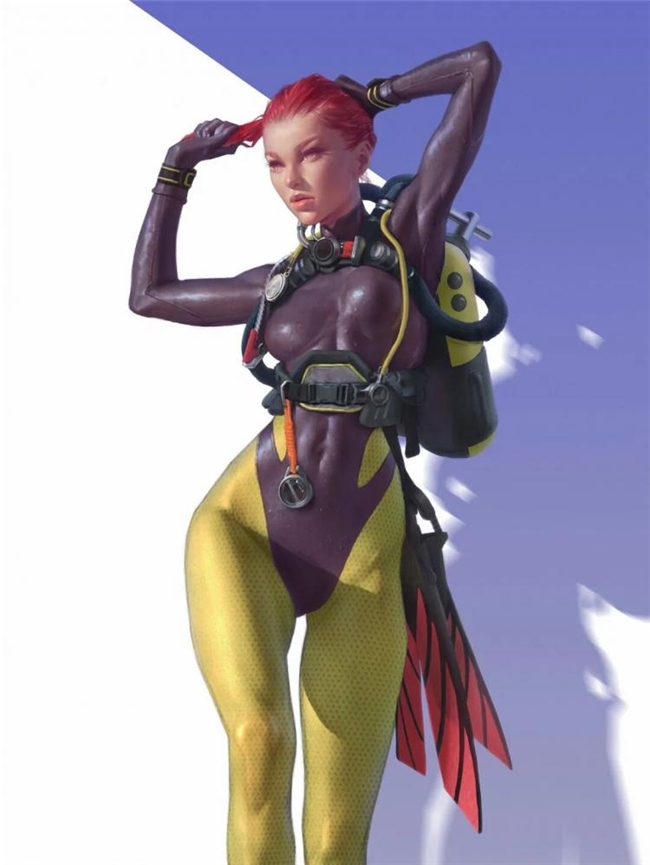 刚柔碰撞的机械美学｜加拿大概念艺术家 Christophe Young 角色作品合集