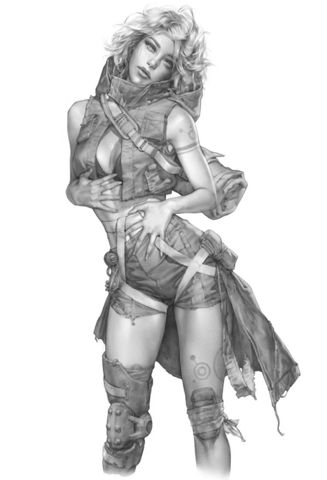 刚柔碰撞的机械美学｜加拿大概念艺术家 Christophe Young 角色作品合集