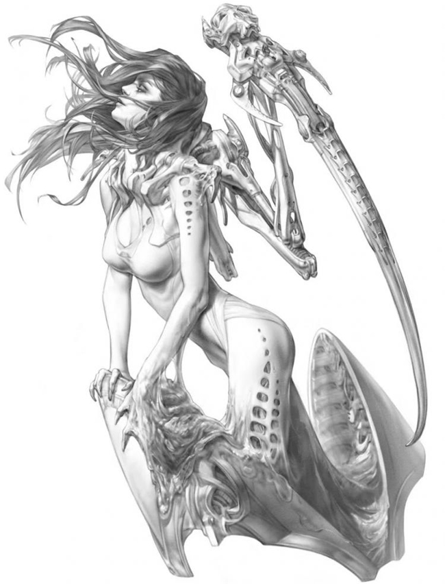刚柔碰撞的机械美学｜加拿大概念艺术家 Christophe Young 角色作品合集