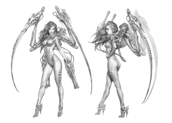 刚柔碰撞的机械美学｜加拿大概念艺术家 Christophe Young 角色作品合集
