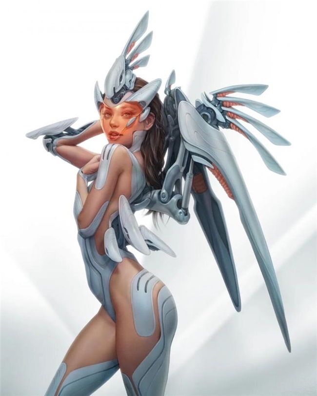 刚柔碰撞的机械美学｜加拿大概念艺术家 Christophe Young 角色作品合集