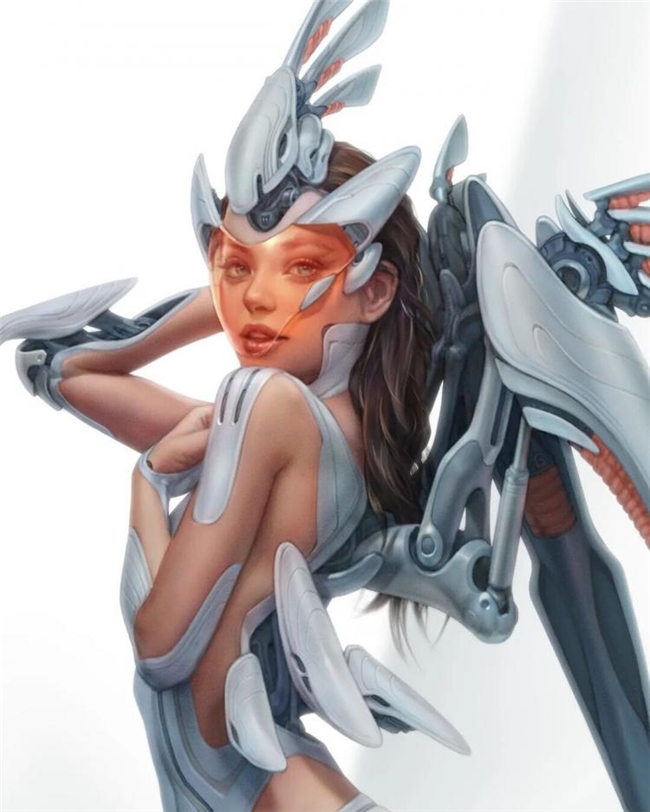 刚柔碰撞的机械美学｜加拿大概念艺术家 Christophe Young 角色作品合集