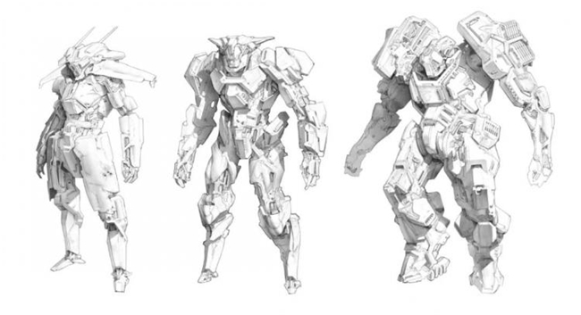 刚柔碰撞的机械美学｜加拿大概念艺术家 Christophe Young 角色作品合集