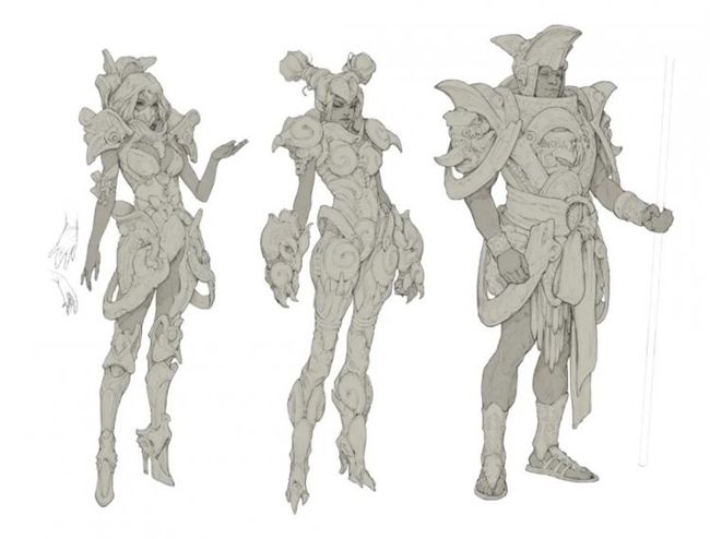 刚柔碰撞的机械美学｜加拿大概念艺术家 Christophe Young 角色作品合集