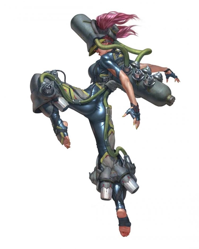 刚柔碰撞的机械美学｜加拿大概念艺术家 Christophe Young 角色作品合集