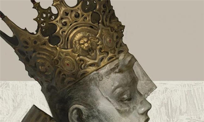 平面几何 + 油画笔触，拆解波兰画师黑金神秘风创作逻辑