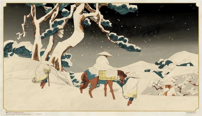 平面几何 + 油画笔触，拆解波兰画师黑金神秘风创作逻辑