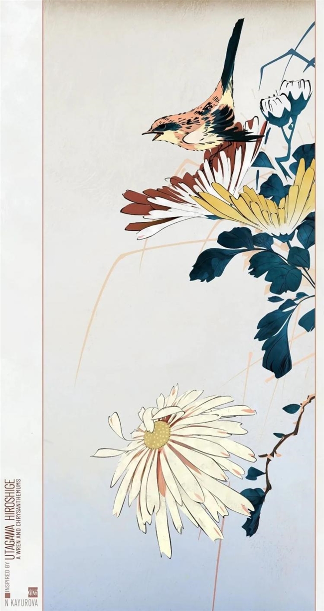 平面几何 + 油画笔触，拆解波兰画师黑金神秘风创作逻辑