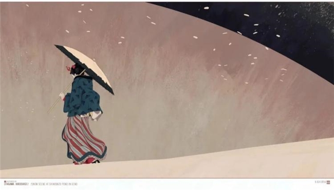 平面几何 + 油画笔触，拆解波兰画师黑金神秘风创作逻辑