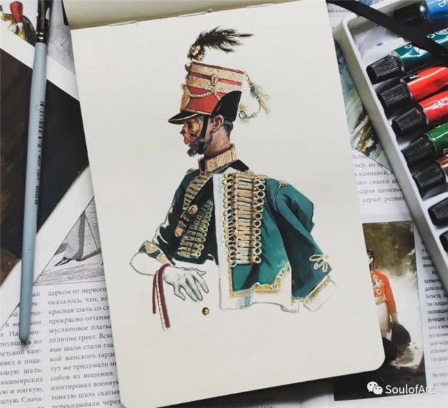 平面几何 + 油画笔触，拆解波兰画师黑金神秘风创作逻辑