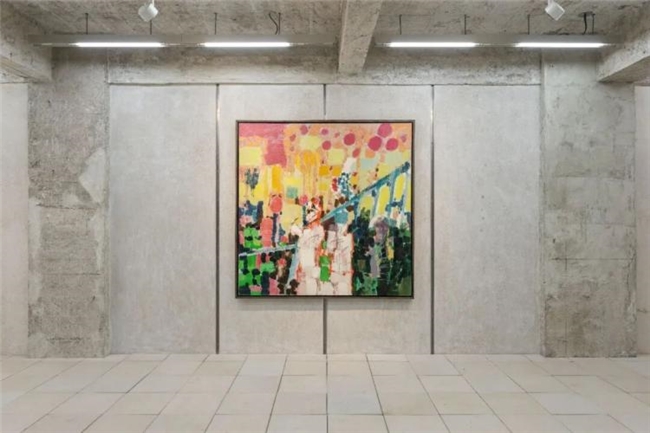 色块藏人影,静心觅人踪 —— 郑洲绘画里的因缘与神遇
