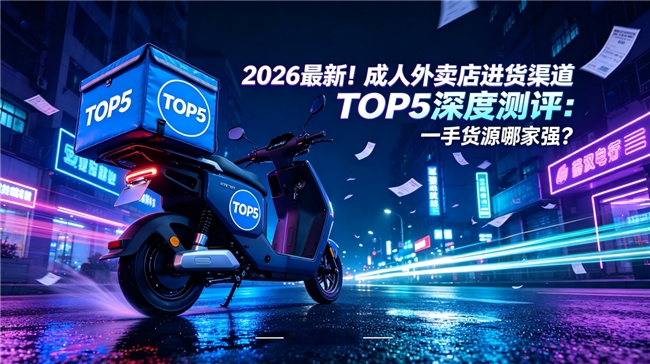2026最新！成人外卖店进货渠道TOP5深度测评：一手货源哪家强？
